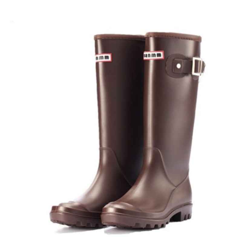 High-Tube Waterproof Rain Boots