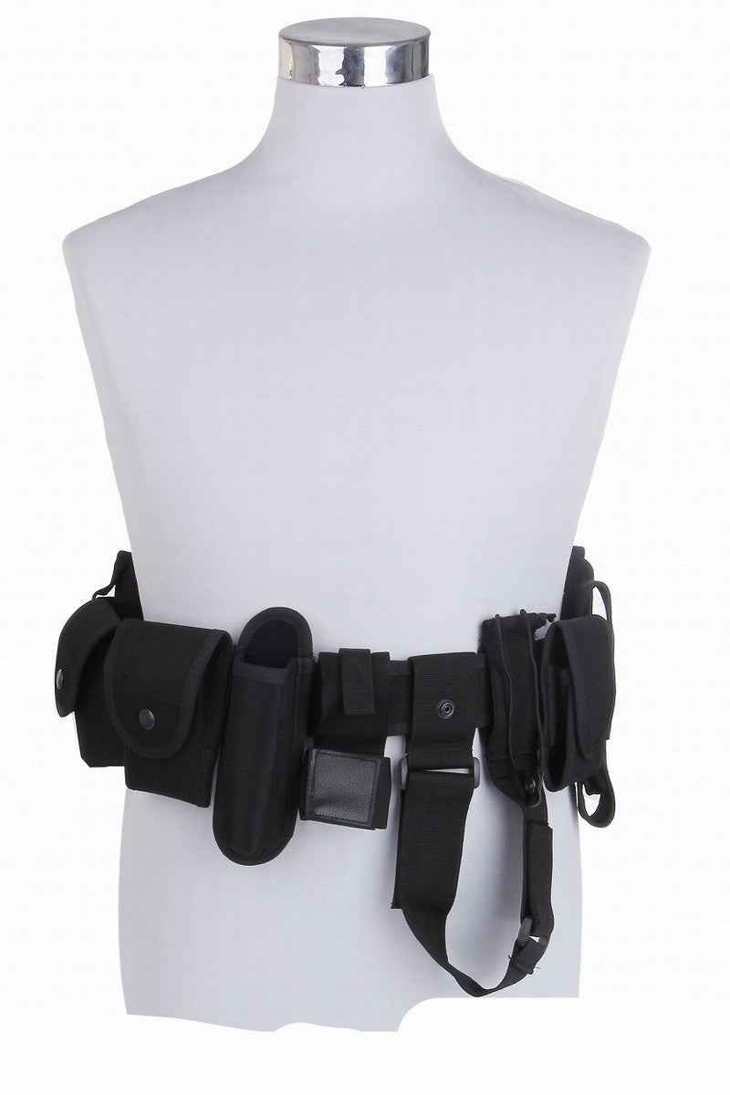 Tactical belt: ten piece set