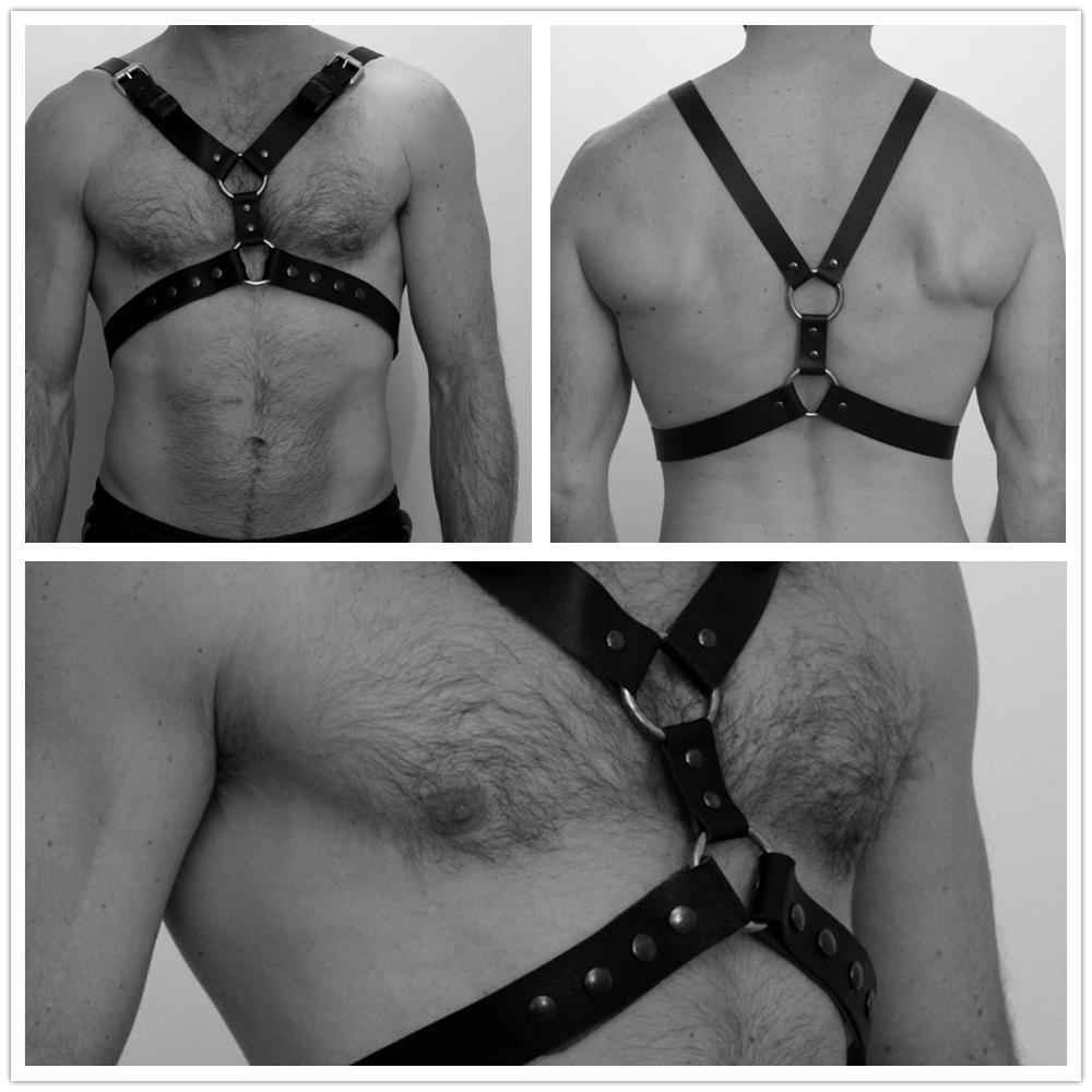 Black Leather Harness Range