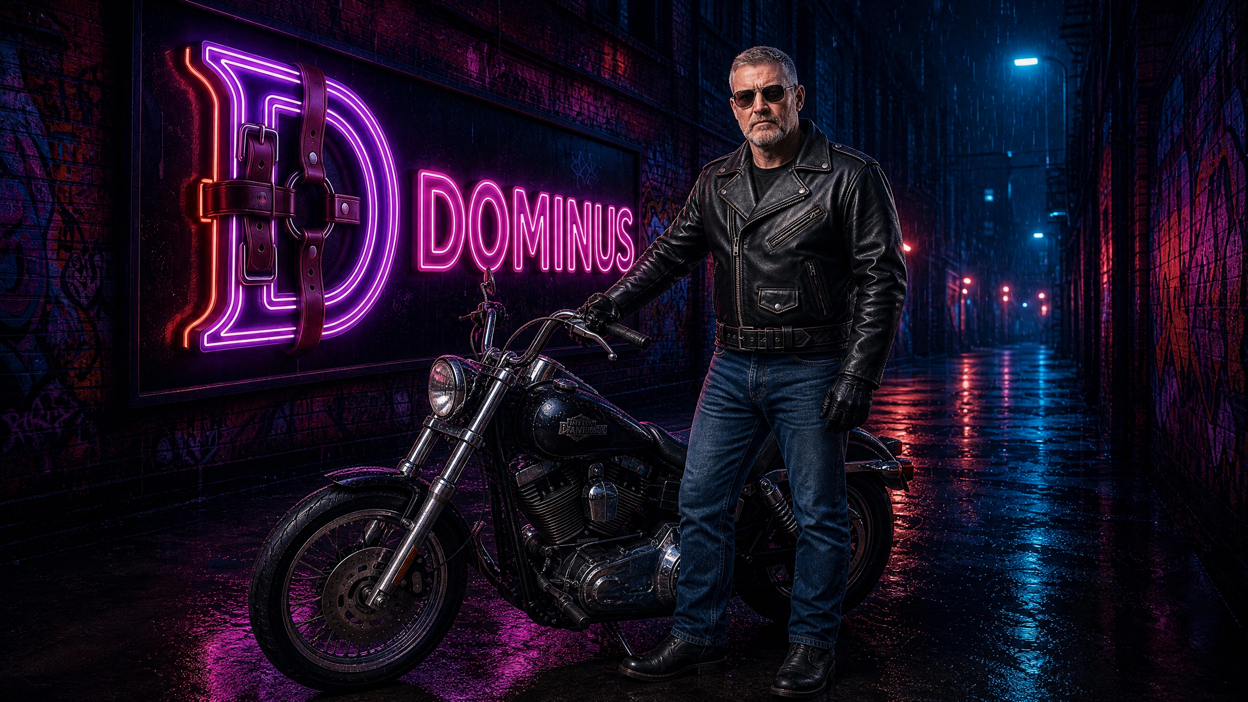 Classic Marlo Leather Jacket - DOMINUS Leather
