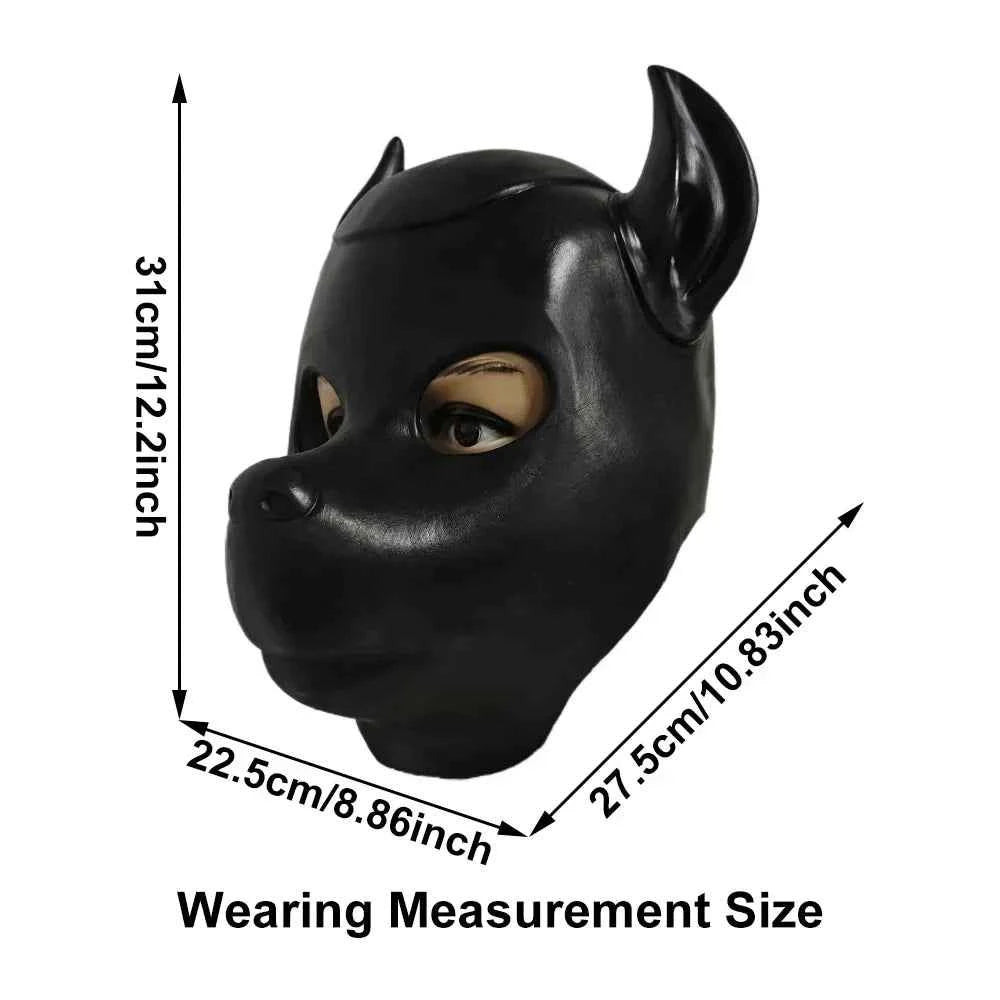 Rubber Dog Mask